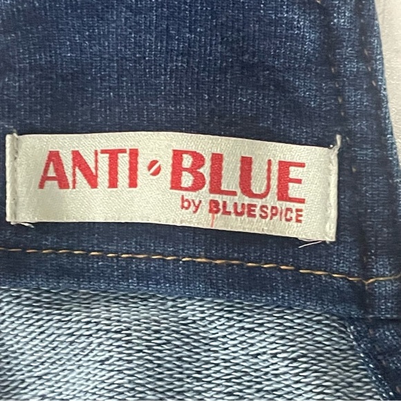 NWT.Dark Blue Terry Overalls size Small. Anti-Blue by Blue Spice. Women’s - Picture 7 of 13